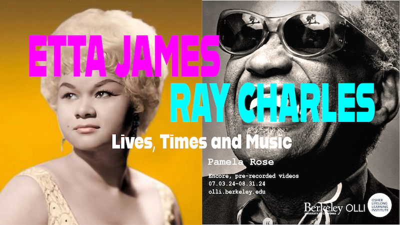 Etta James and Ray Charles in their prime